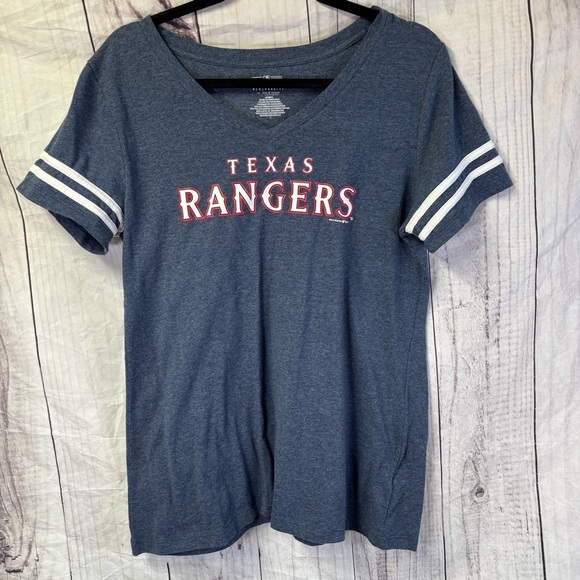 Genuine Merchandise Texas rangers Blue Tee - Picture 1 of 6